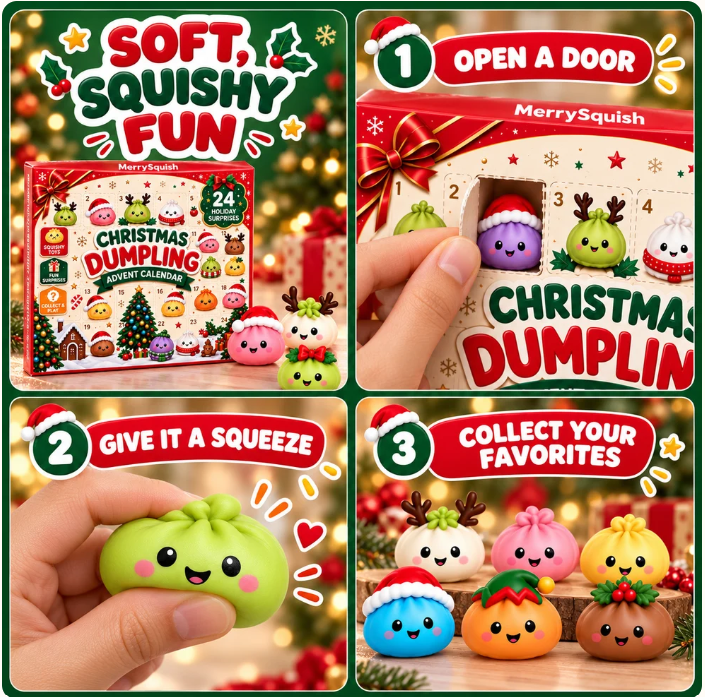Squishmas Dumpling Advent Calendar