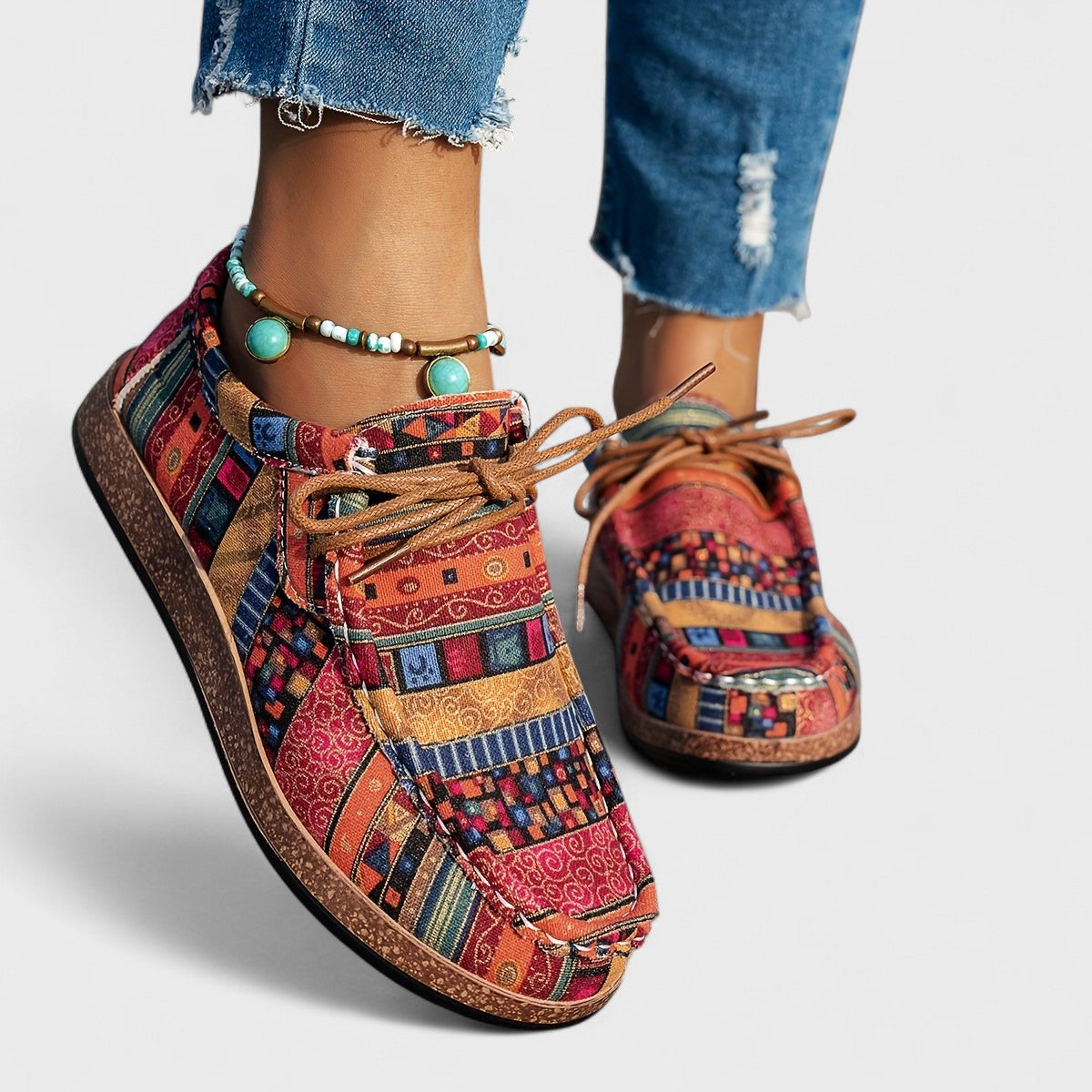 Amaya Patchwork Sneakers