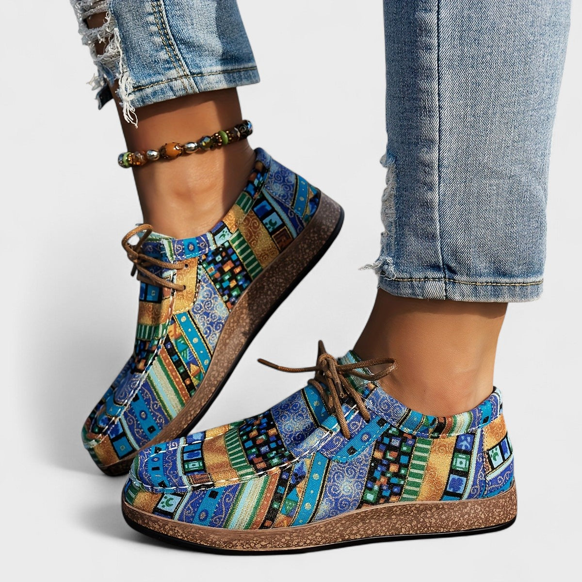 Amaya Patchwork Sneakers