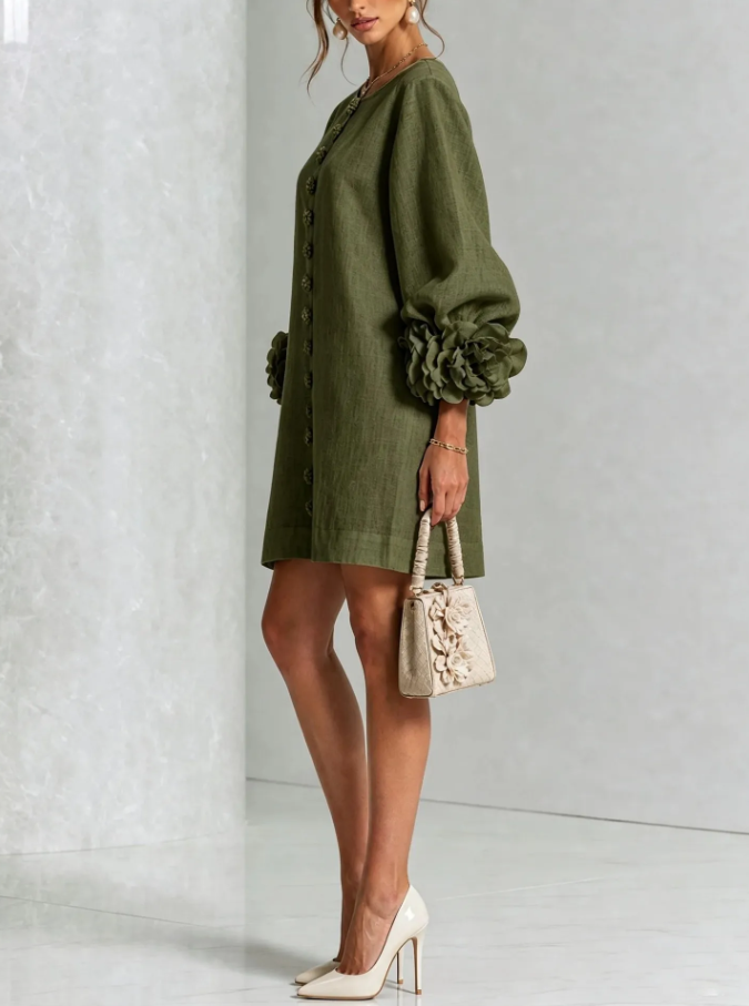 Elara Floral Dress