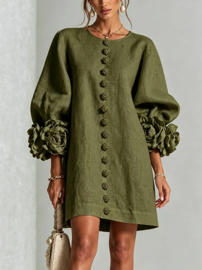 Elara Floral Dress