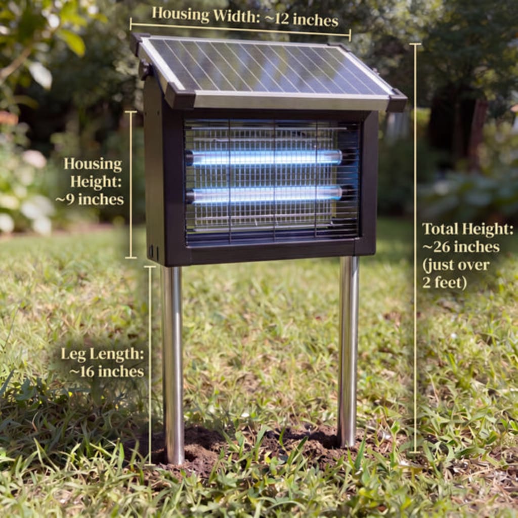 YardGuard™ Solar Paneled  Bug Zapper