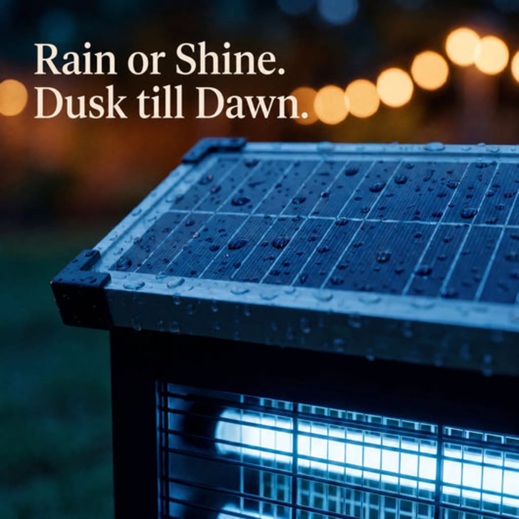 YardGuard™ Solar Paneled  Bug Zapper