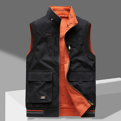 black vest